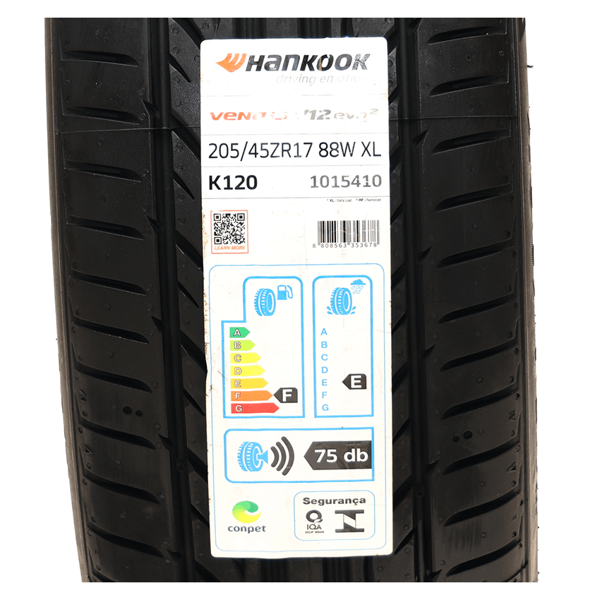 Pneu 205/45R17 Hankook Ventus V12 Evo2 K120 88W