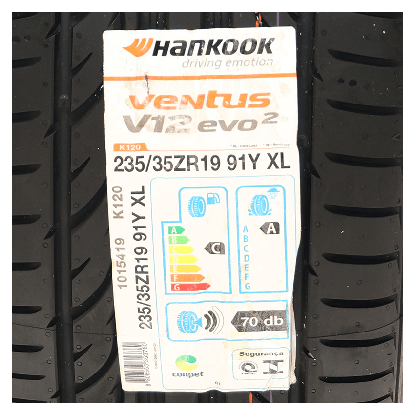 Pneu 235/35R19 Hankook Ventus V12 Evo2 K120 91Y