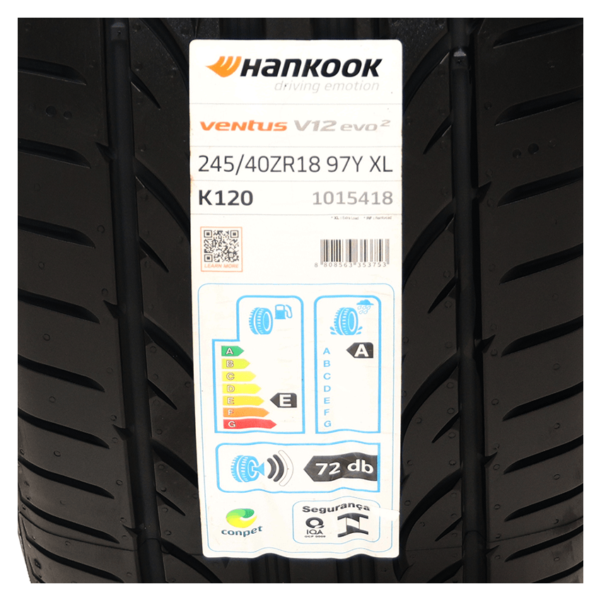 Pneu 245/40R18 Hankook Ventus V12 Evo2 K120 97Y