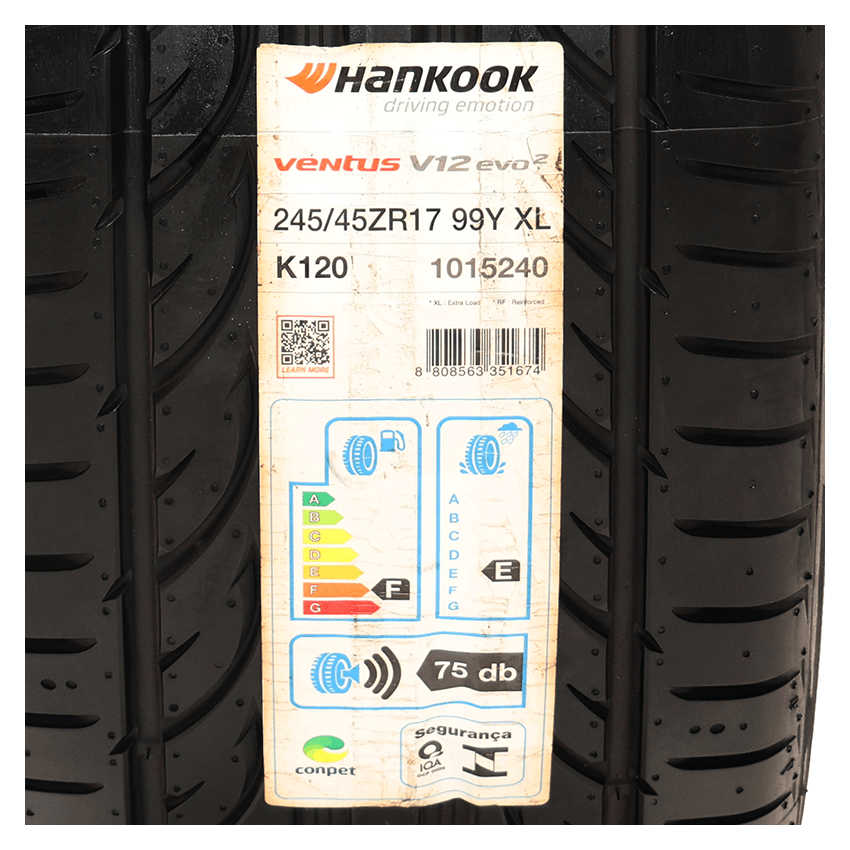 Pneu 245/45R17 Hankook Ventus V12 Evo2 K120 99Y