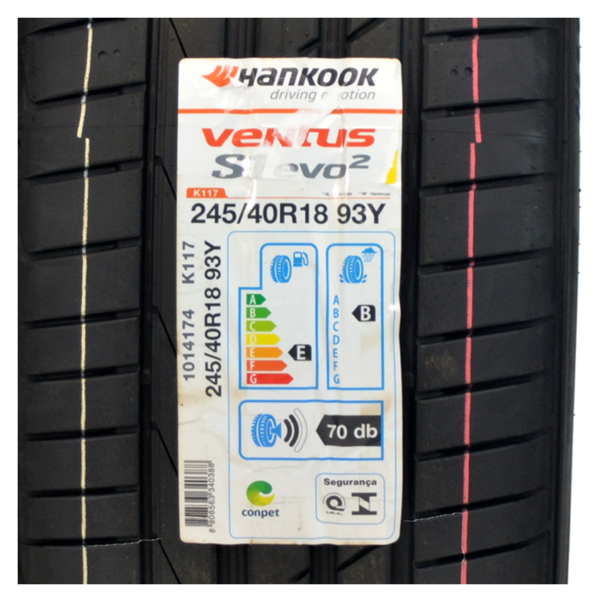Pneu 245/40R18 Hankook Ventus S1 evo2 K117 93Y