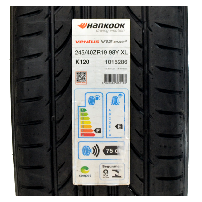 Pneu 245/40R19 Hankook Ventus V12 evo2 K120 98Y