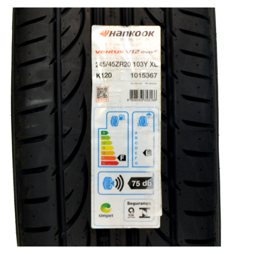 Pneu 245/45R20 Hankook Ventus V12 Evo2 K120 103Y
