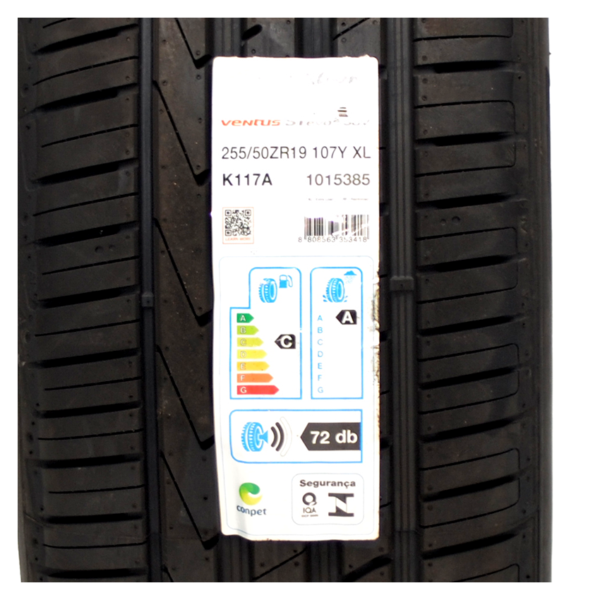 Pneu 255/50R19 Hankook Ventus S1 evo2 SUV K117A 107Y