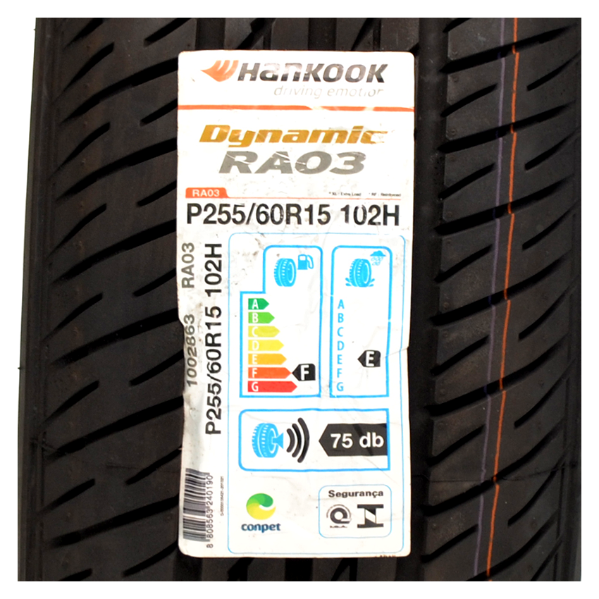 Pneu 255/60R15 Hankook Dynamic RA03 102H
