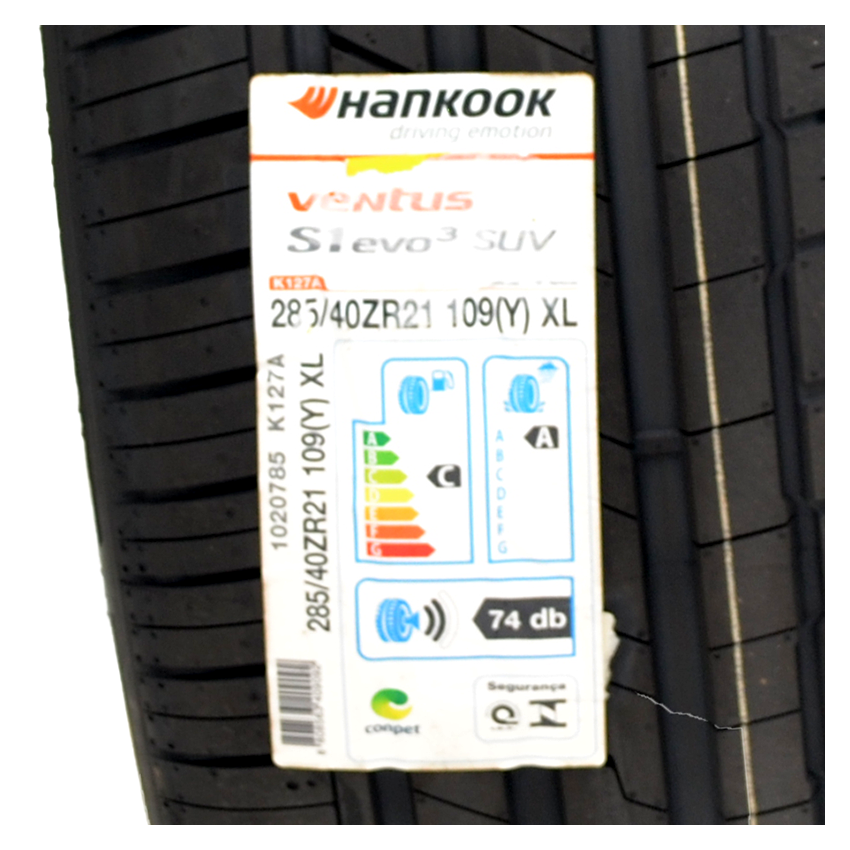 Pneu 285/40R21 Hankook Ventus S1 Evo3 SUV K127A 109Y