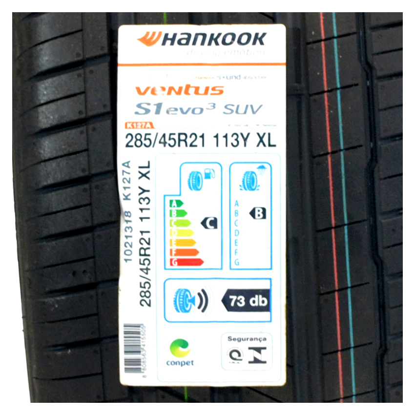Pneu 285/45R21 Hankook Ventus S1 EVO3 K127A 113Y