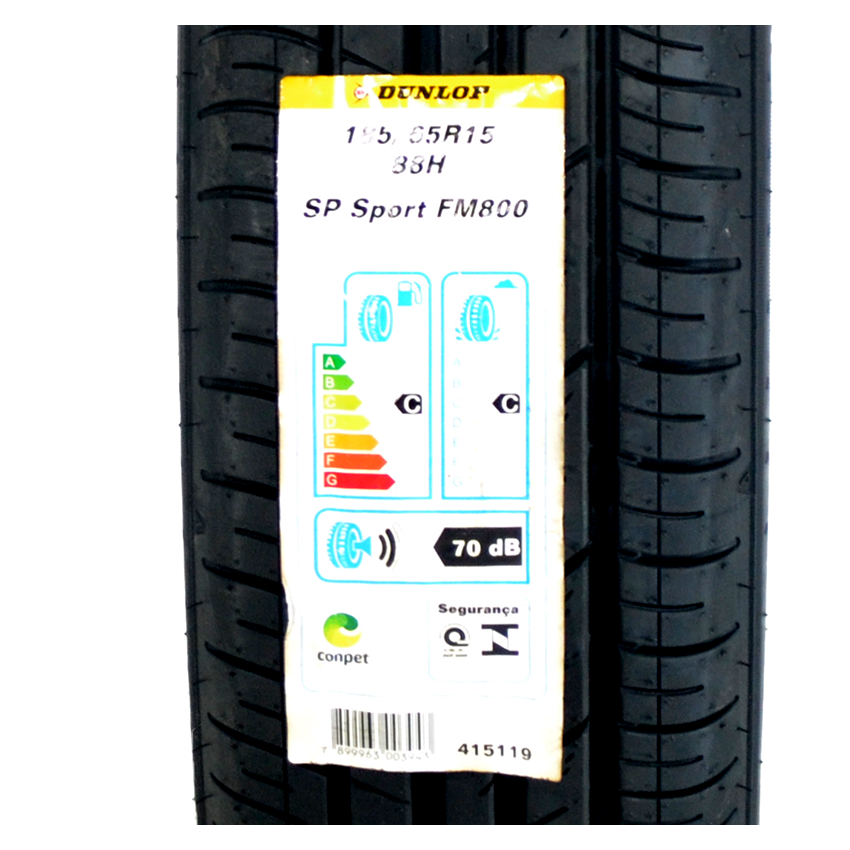 Pneu 185/65R15 Dunlop SP Sport FM800 88H
