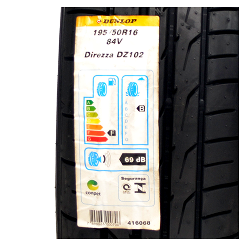 Pneu 195/50R16 Dunlop Direzza DZ102 84V