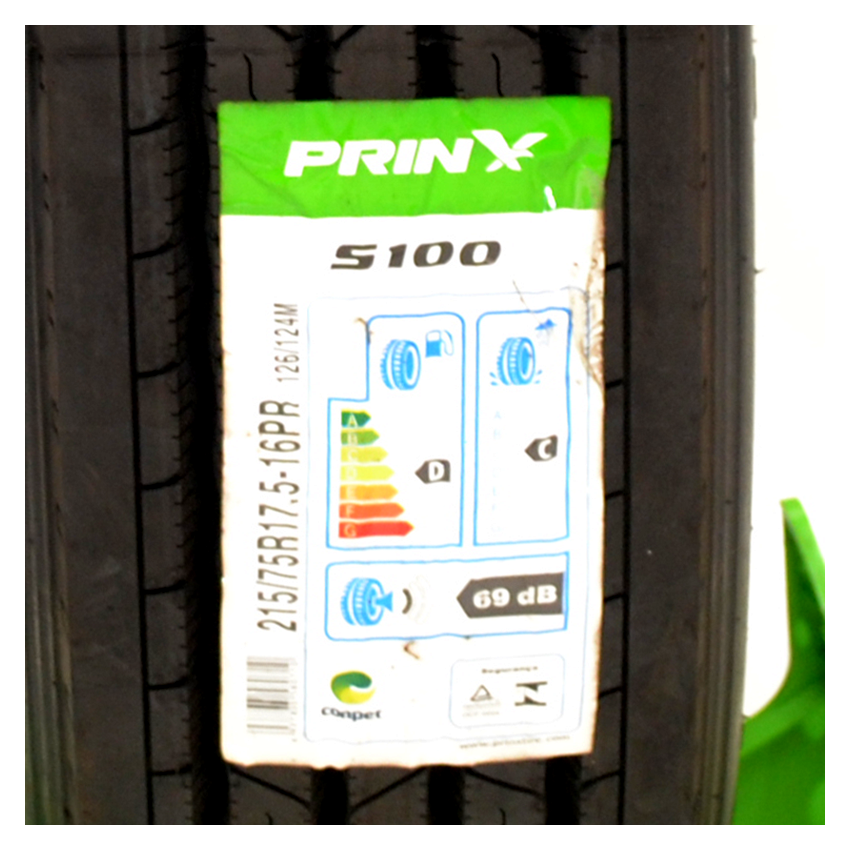 Pneu 215/75R17,5 Prinx S100 126/124M