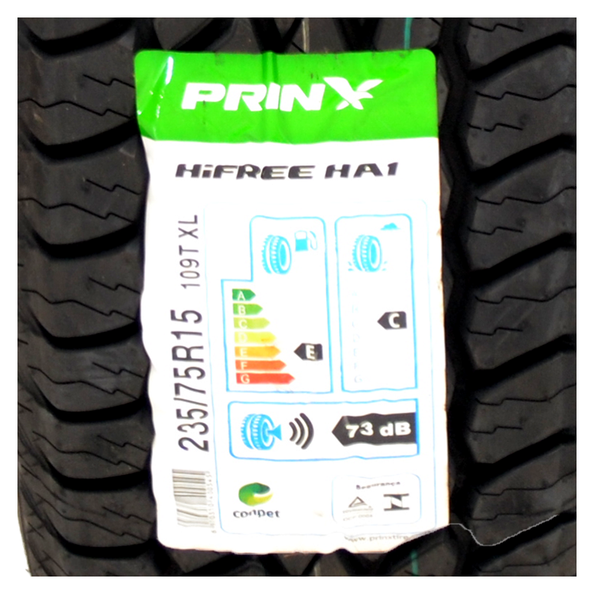Pneu 235/75R15 Prinx Hifree HA1 109T