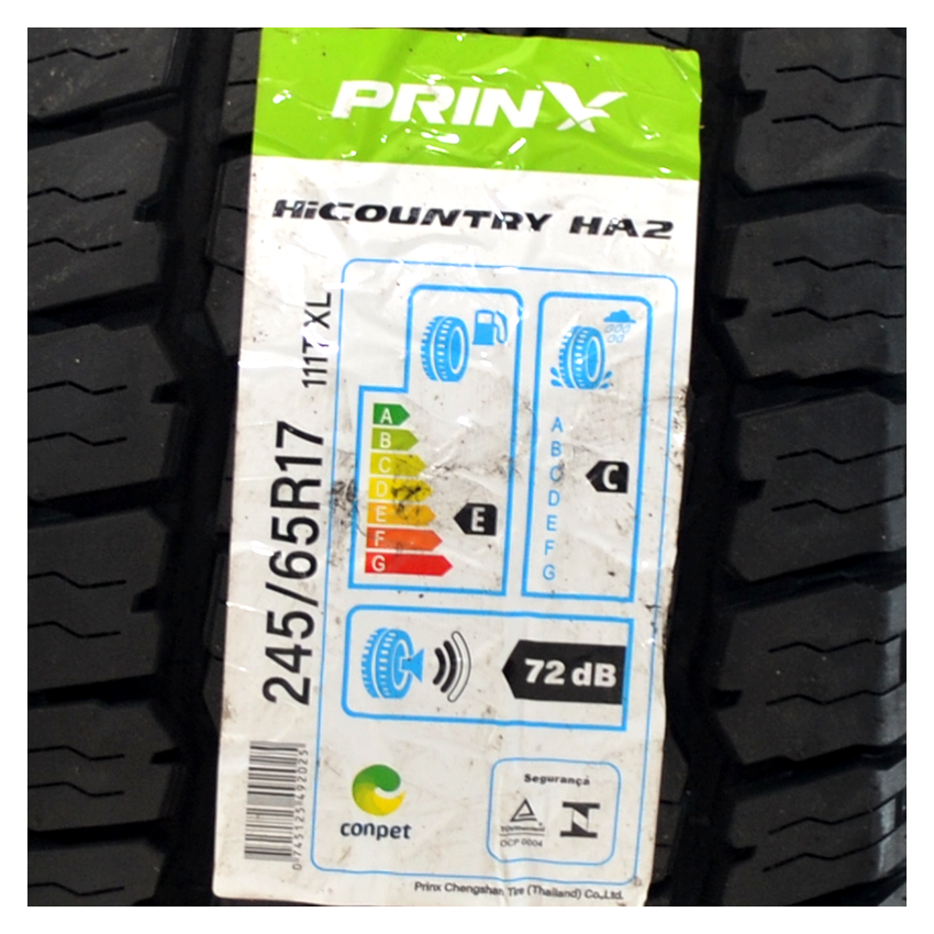 Pneu 245/65R17 Prinx Hicountry HA2 111T
