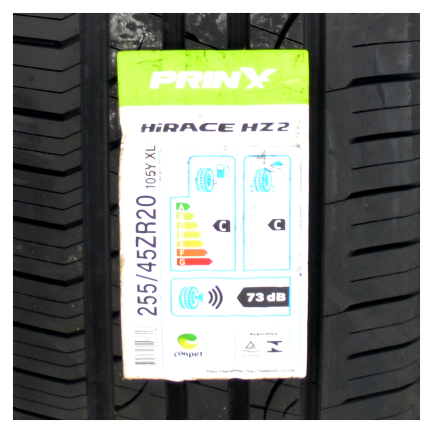 Pneu 255/45R20 Prinx Hirace HZ2 105Y