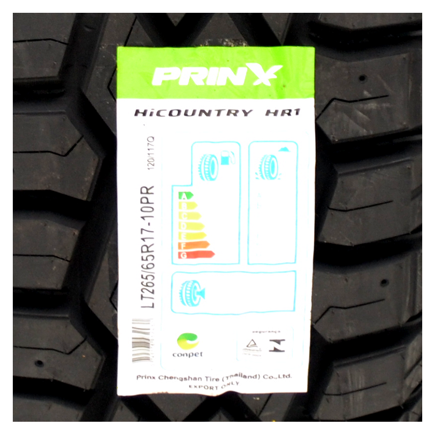 Pneu 265/65R17 Prinx Hicountry HR1 120/117Q