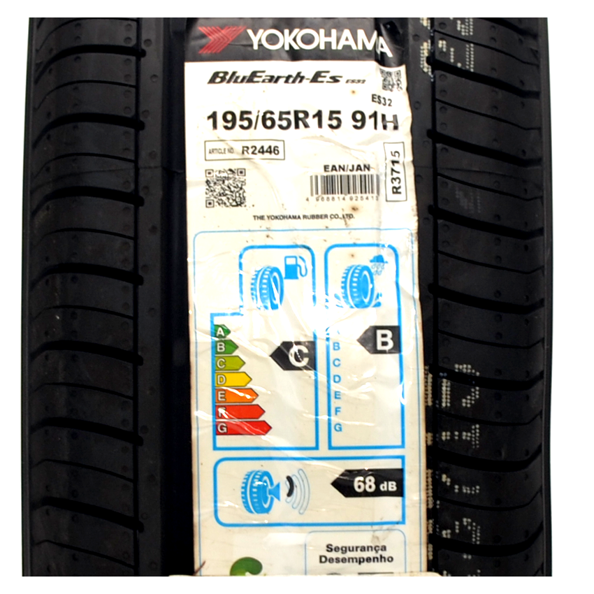 Pneu 195/65R15 Yokohama Bluearth ES32 91H