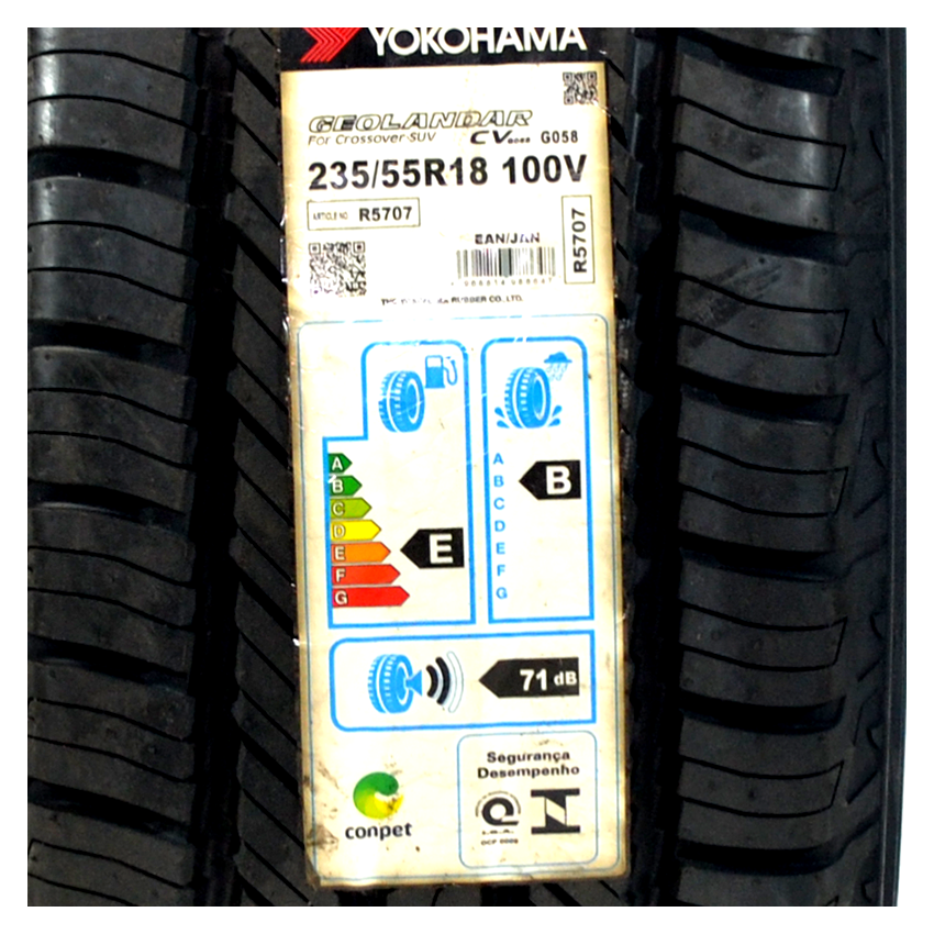 Pneu 235/55R18 Yokohama Geolandar CV G058 100V