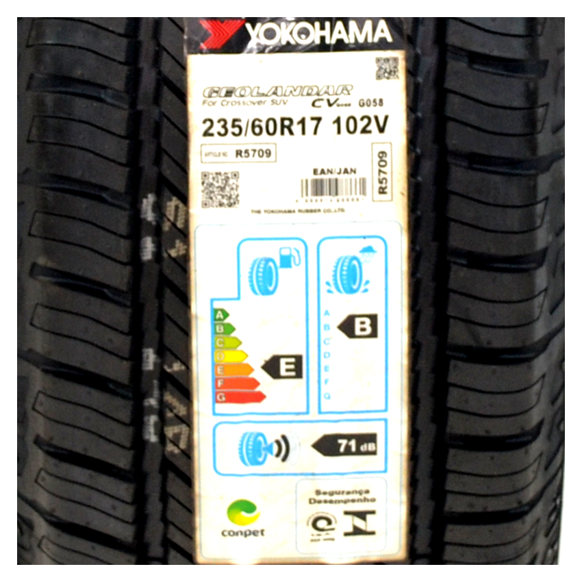 Pneu 235/60R17 Yokohama Geolandar CV G058 102V