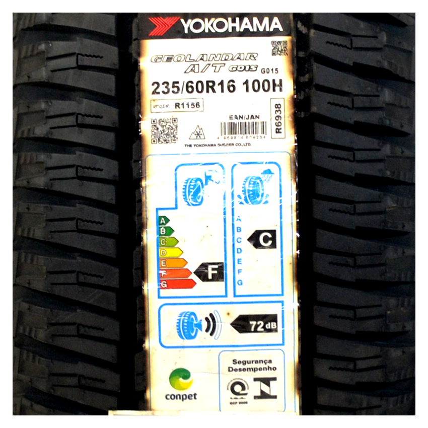 Pneu 235/60R16 Yokohama Geolandar G015 AT 100H