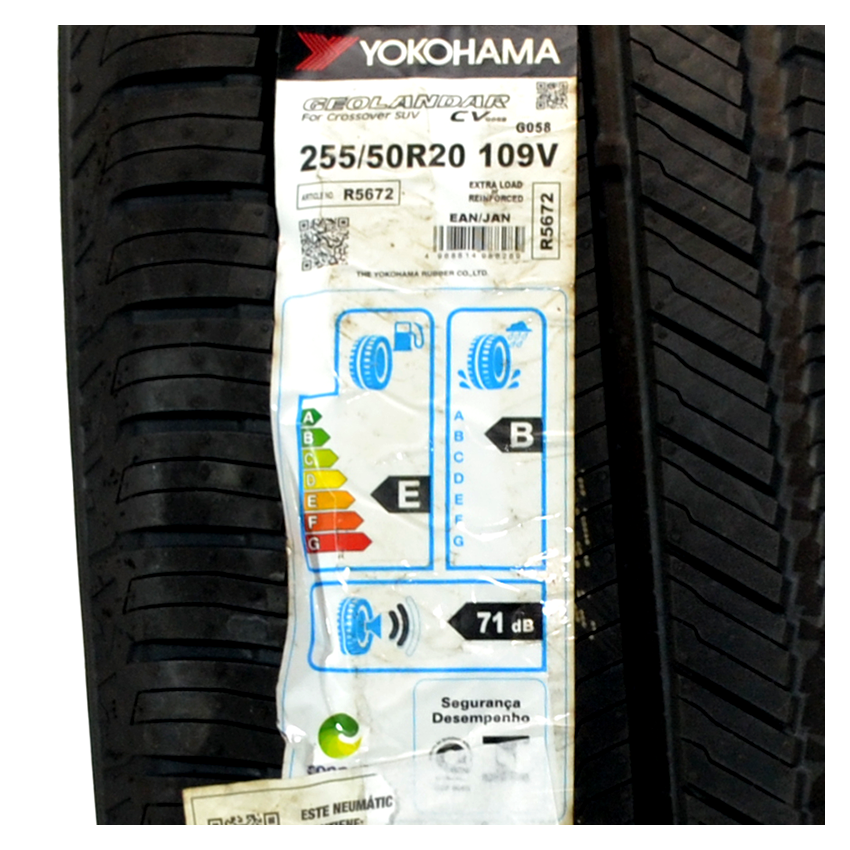 Pneu 255/50R20 Yokohama Geolandar CV G058 109V