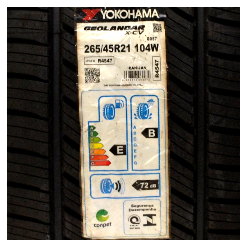 Pneu 265/45R21 Yokohama Geolandar X-CV G057 104W