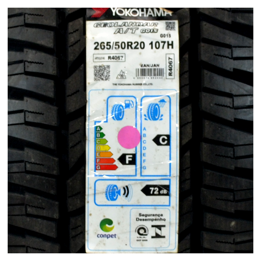 Pneu 265/50R20 Yokohama Geolandar G015 A/T 107H