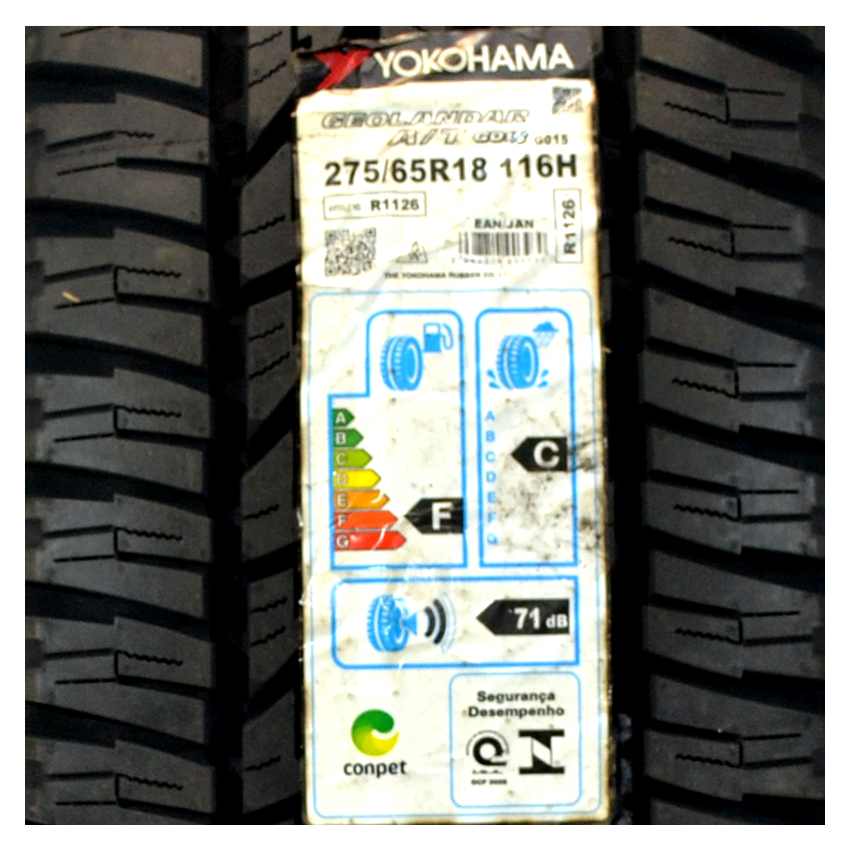 Pneu 275/65R18 Yokohama Geolandar G015 A/T 116H