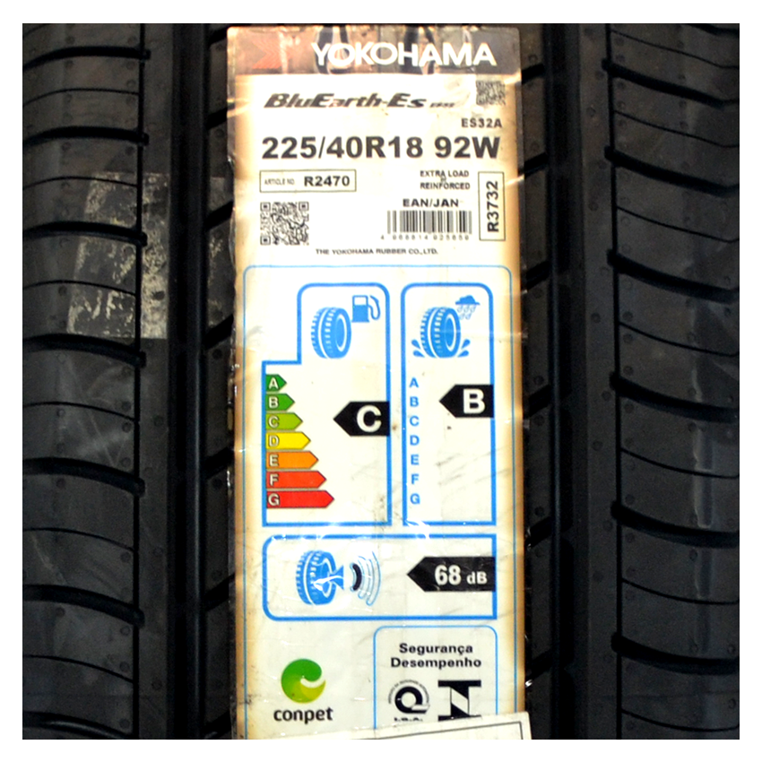 Pneu 225/40R18 Yokohama Bluearth ES32 92W