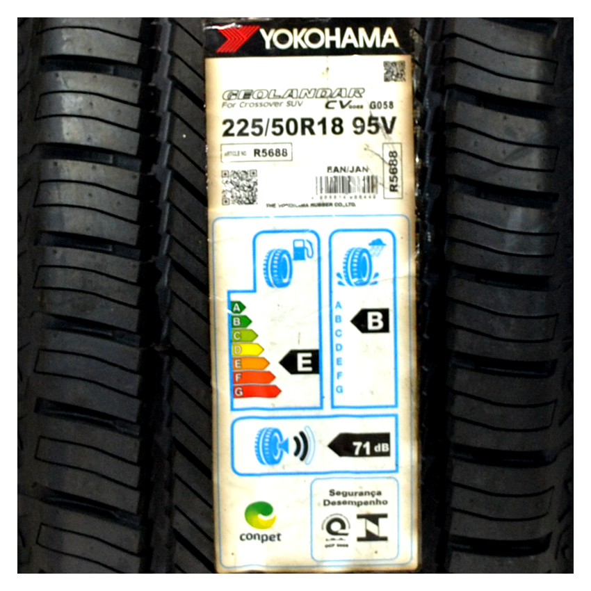 Pneu 225/50R18 Yokohama Geolandar CV G058 95V