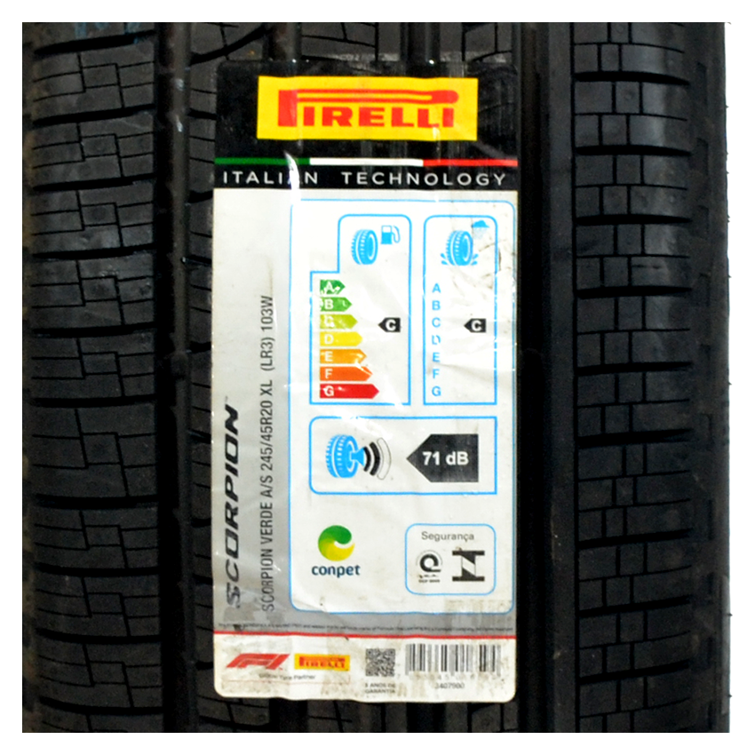 Pneu 245/45R20 Pirelli Scorpion Verde All Season LR3 103W