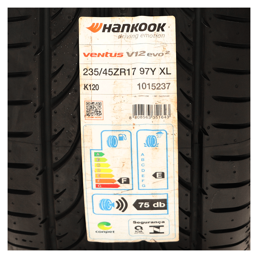 Pneu 235/45R17 Hankook Ventus V12 Evo2 K120 97Y