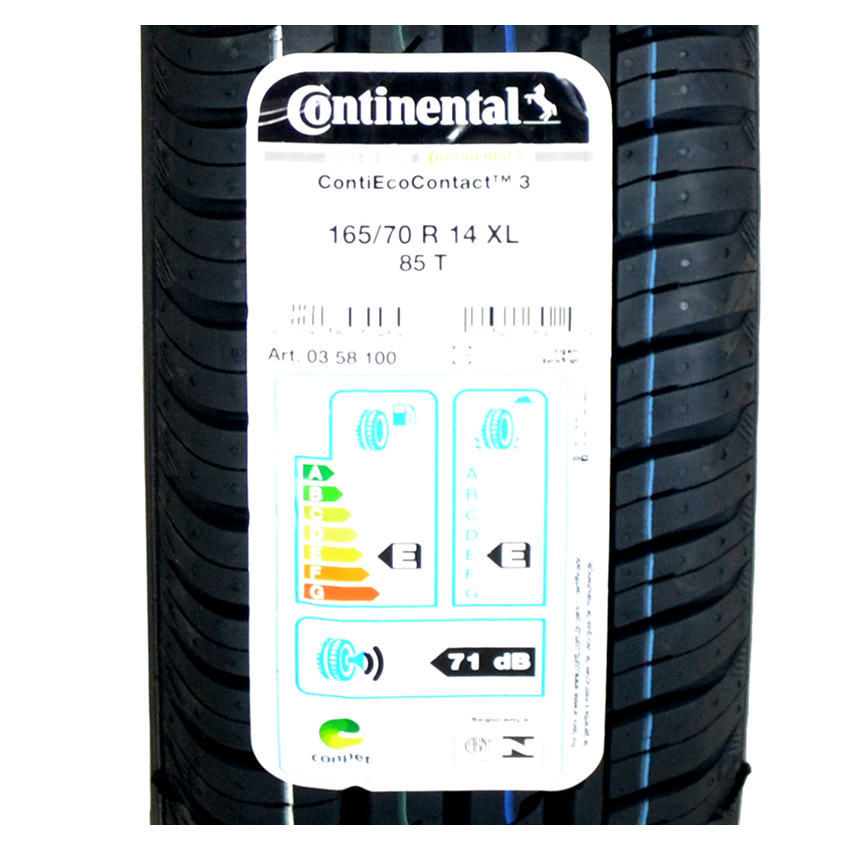 Pneu 165/70R14 Continental ContiEcoContact 3 85T