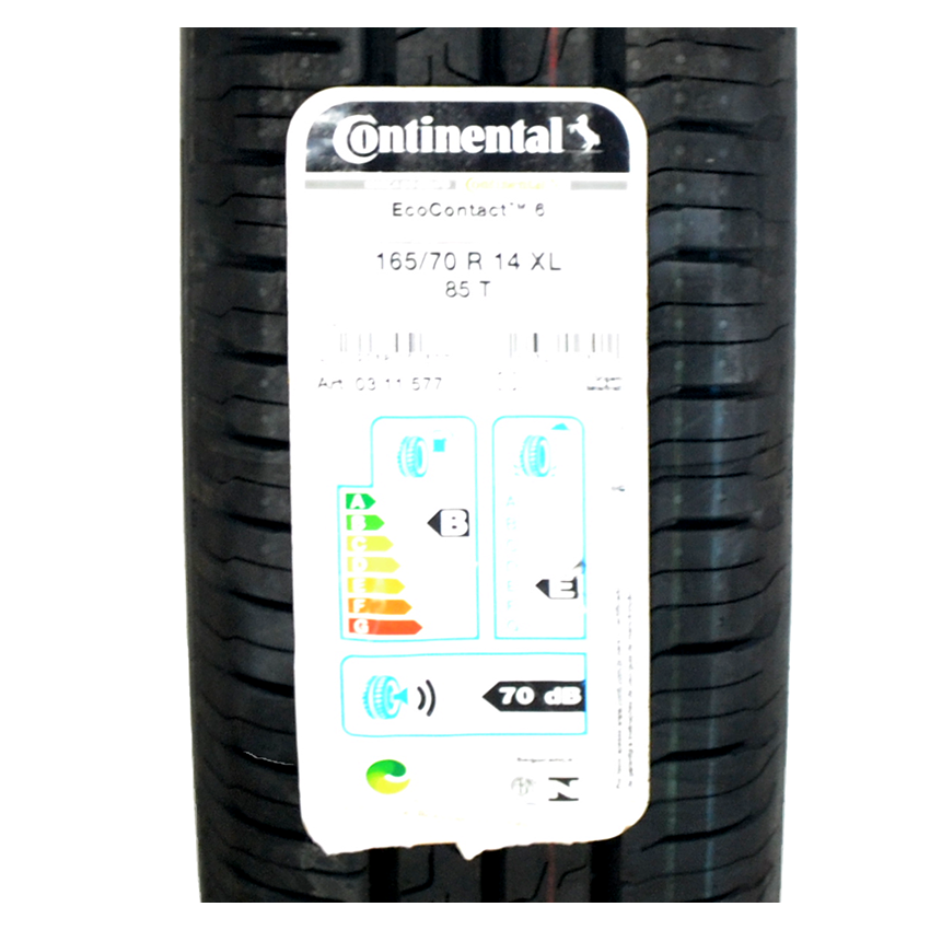 Pneu 165/70R14 Continental EcoContact 6 XL 85T