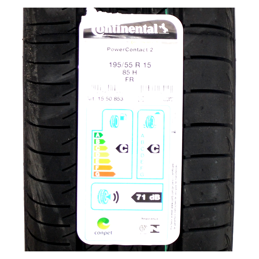 Pneu 195/55R15 Continental PowerContact 2 85H