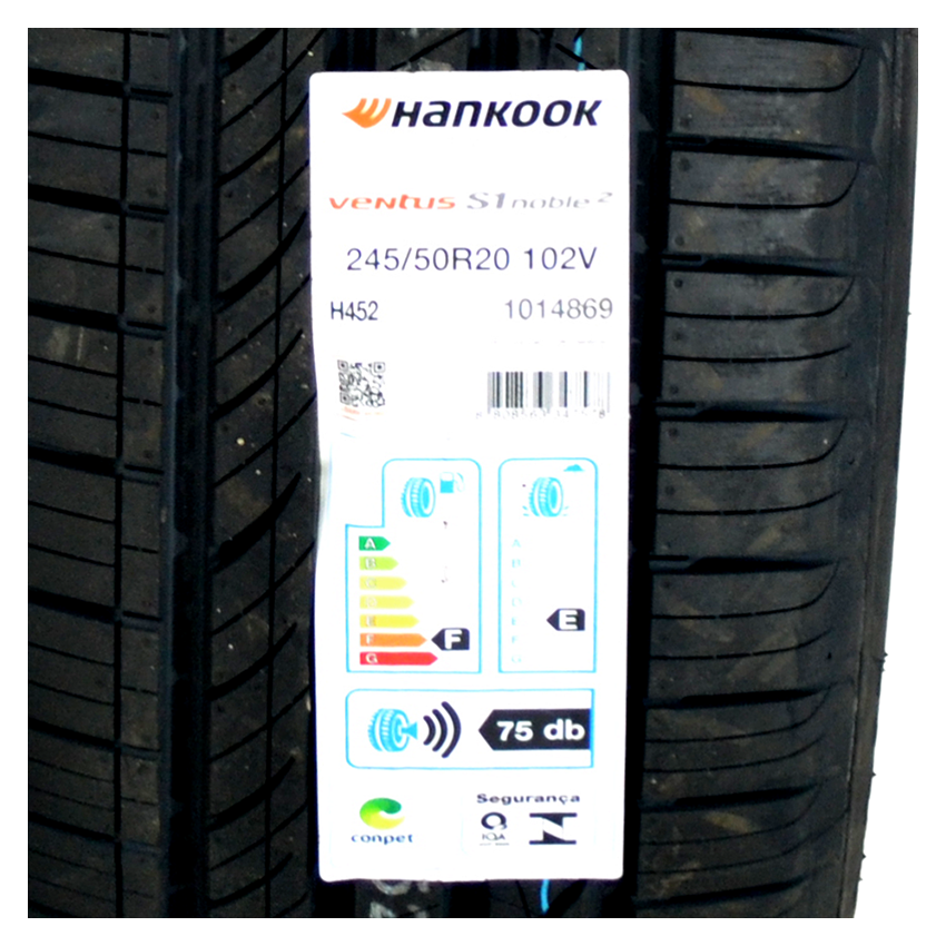 Pneu 245/50R20 Hankook Ventus S1 Noble 2 H452 102V