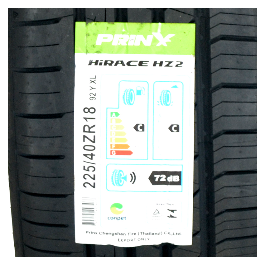 Pneu 225/40R18 Prinx Hirace HZ2 92Y