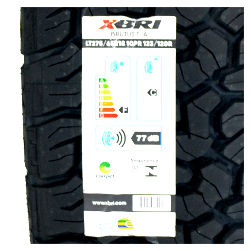 Pneu 275/65R18 Xbri Brutus T/A 10 Lonas 123/120R