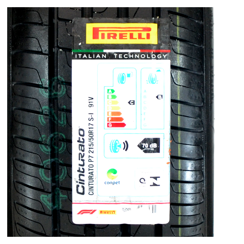 Pneu 215/50R17 Pirelli Cinturato P7 91V (Seal Inside)