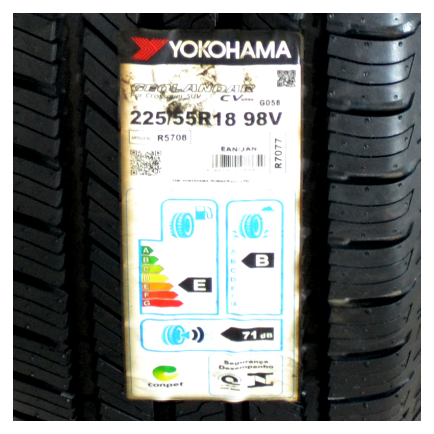 Pneu 225/55R18 Yokohama Geolandar G058 CV 98V
