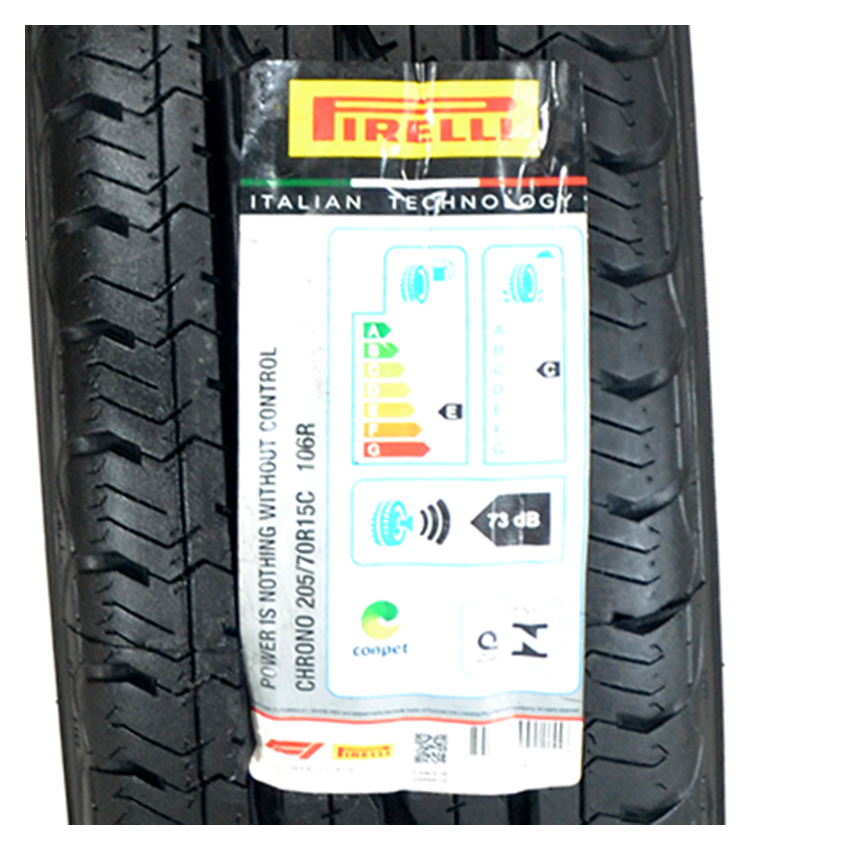 Pneu 205/70R15C Pirelli Chrono 106R Carga 8 Lonas
