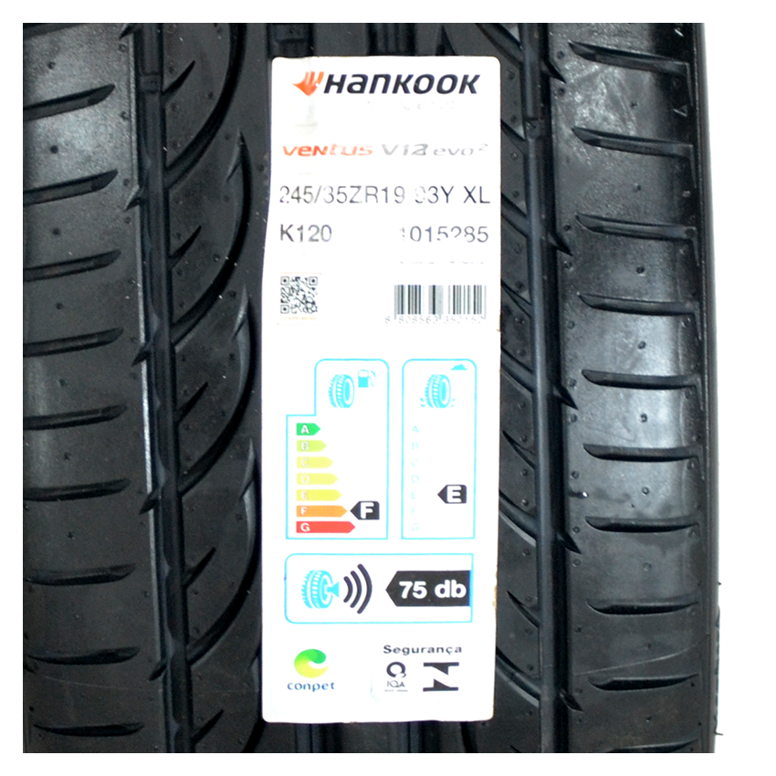 Pneu 245/35R19 Hankook Ventus V12 EVO2 K120 93Y