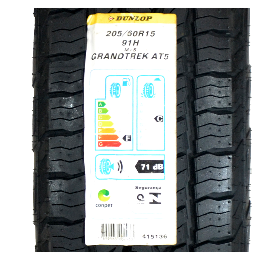 Pneu 205/60R15 Dunlop Grandtrek AT5 91H