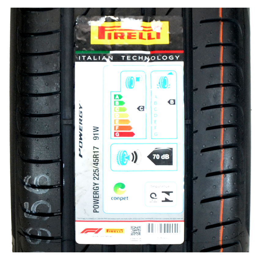 Pneu 225/45R17 Pirelli Powergy 91W