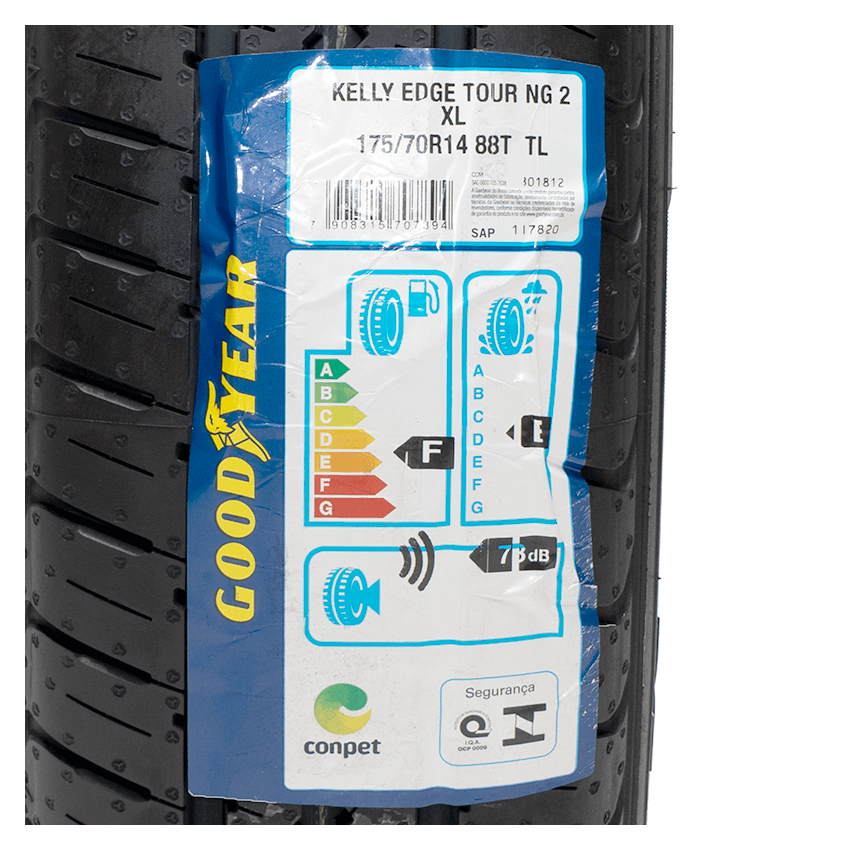 Pneu 175/70R14 Goodyear Kelly Edge Touring 2 88T