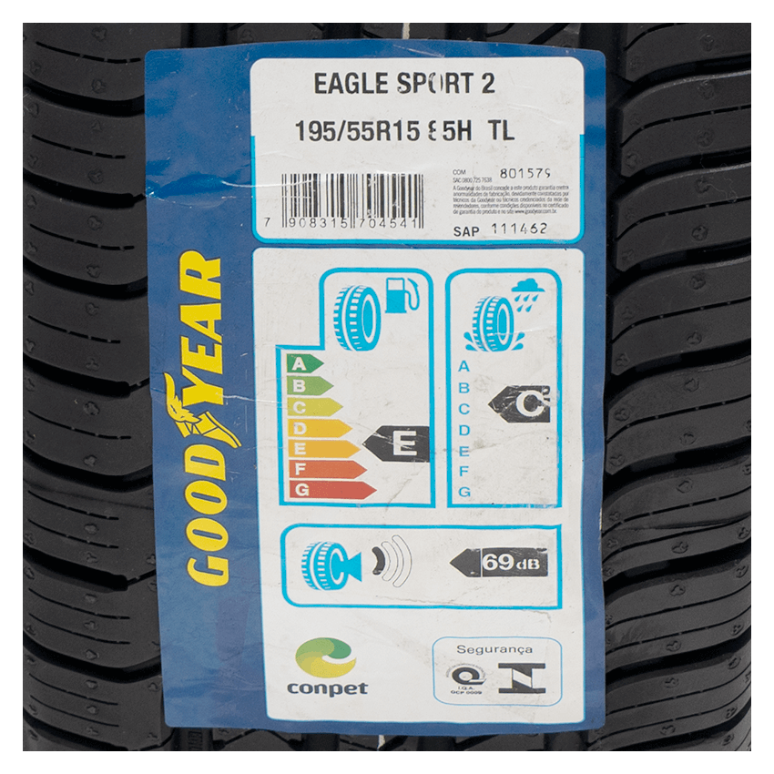 Pneu 195/55R15 Goodyear Eagle Sport 2 85H