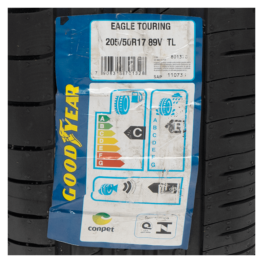 Pneu 205/50R17 Goodyear Eagle Touring 89V