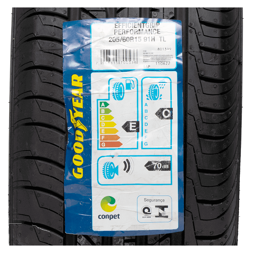 Pneu 205/60R15 Goodyear Efficientgrip Performance 91H