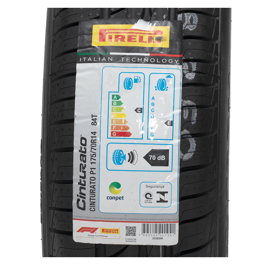 Pneu 175/70R14 Pirelli Cinturato P1 84T