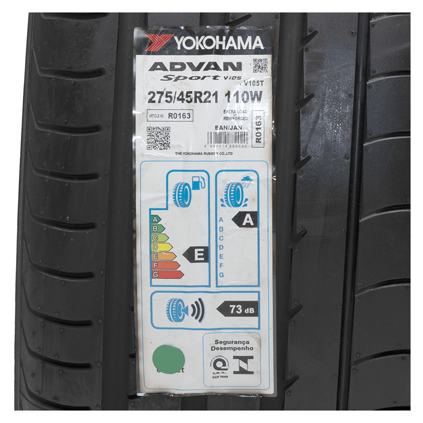 Pneu 275/45R21 Yokohama ADVAN Sport V105 110W