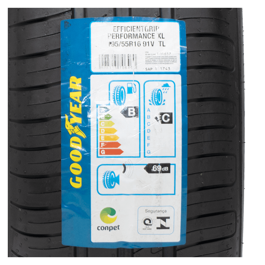 Pneu 195/55R16 Goodyear Efficientgrip Performance 91V