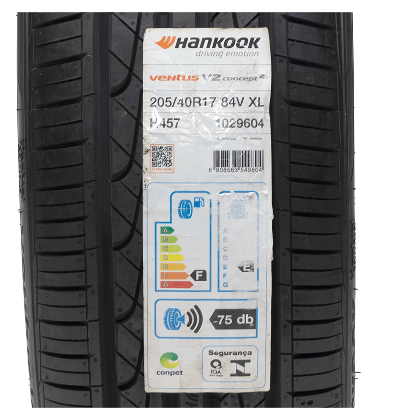 Pneu 205/40R17 Hankook Ventus V2 Concept 2 H457 84V